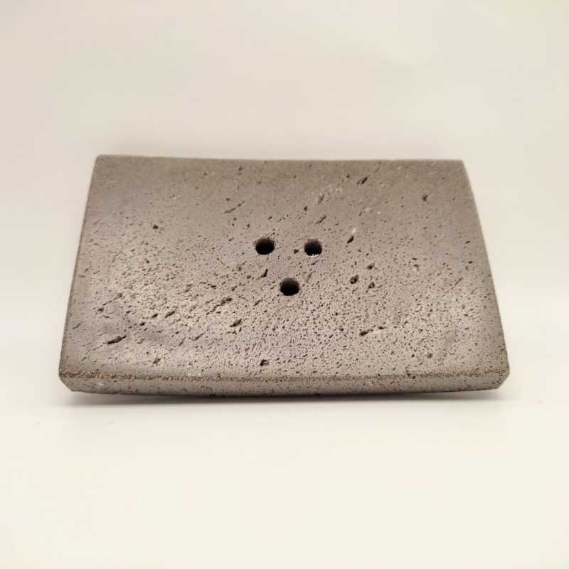 Porte savon en pierre volcanique – Image 2