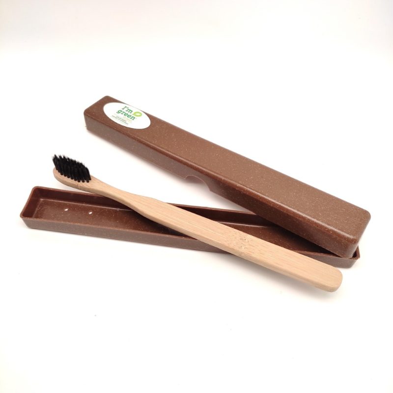 Étui à brosse à dents en canne à sucre