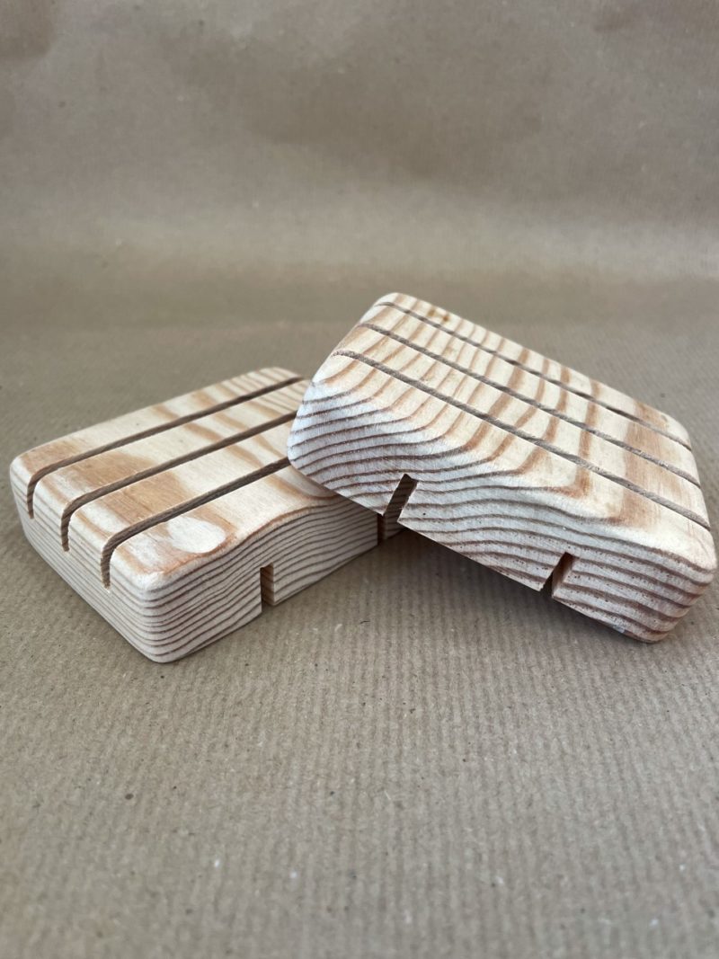 Porte savon bois recyclé